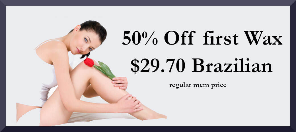 $29.70 brazilian waxing membership at Clifton and Hawthorne New Jersey Salons